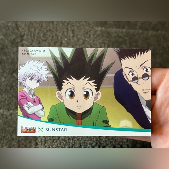 Hunter x Hunter Rectangle Sticker Japan Exclusive Rare Officially Licensed Anime - Picture 3 of 6